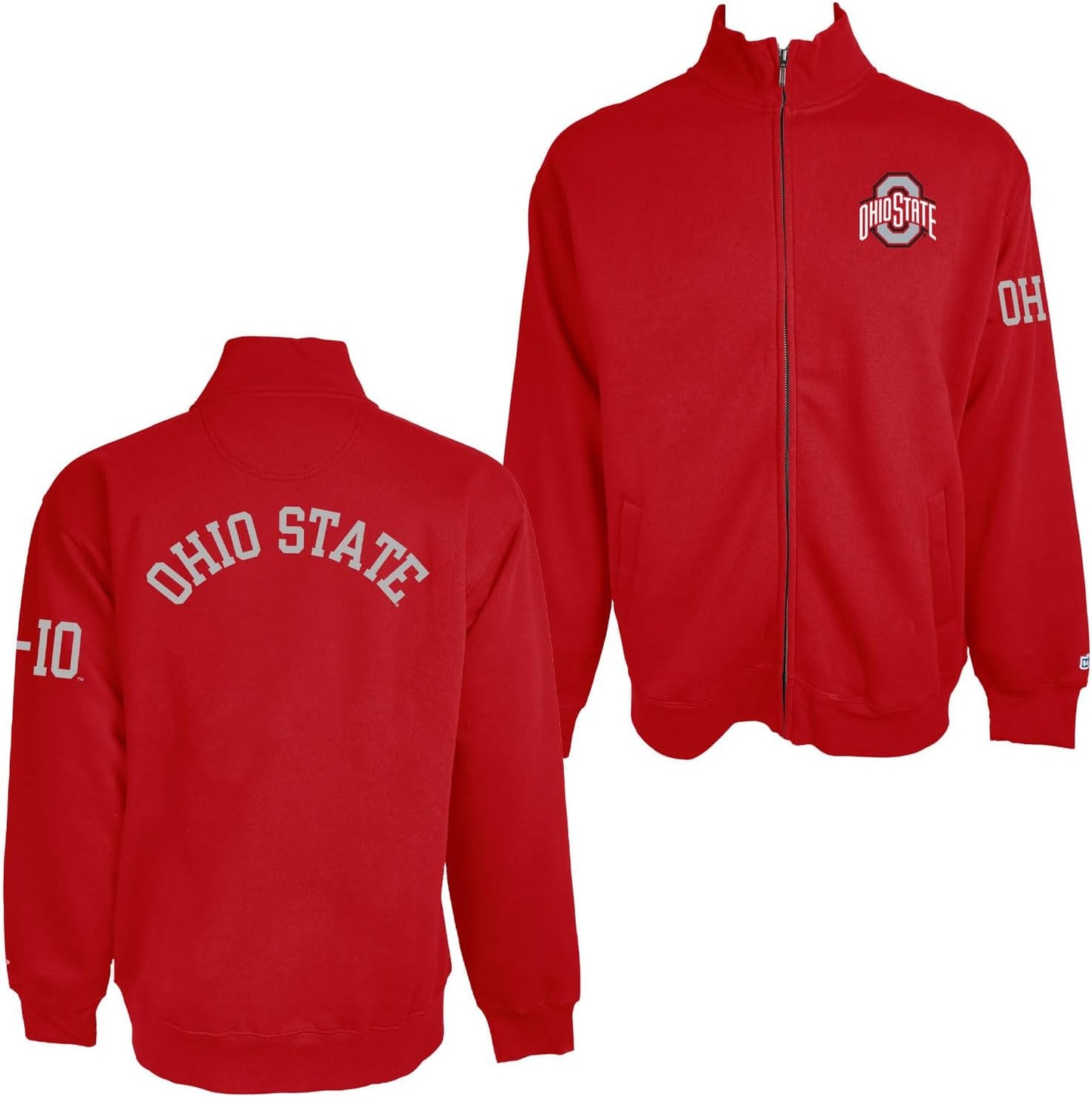 NCAA Licensed Blue 84 Zip Sweatshirt - Team Color Style