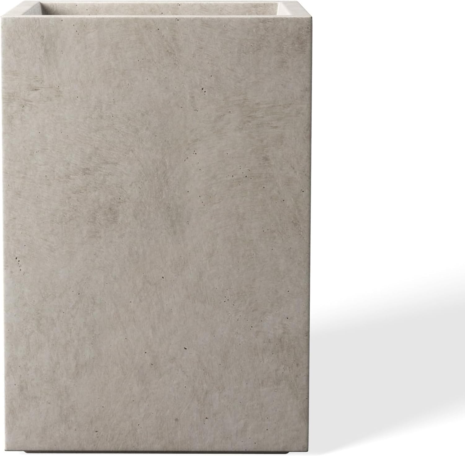 Kante 12.6 H Tall Rectangular Concrete Planters for Home Garden