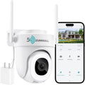 ZUMIMALL 3MP Security Camera Outdoor 360 PTZ - Color Night Vision