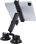 iPad Pro 12.9 Inch Tablet Mount with Dual Suction Cups - Stable Hold
