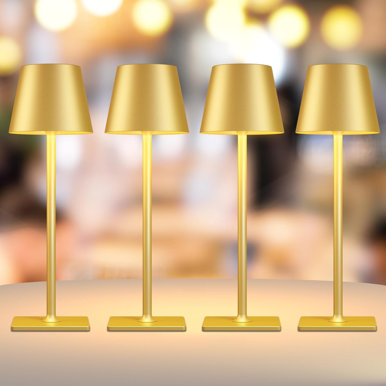Rechargeable Cordless Table Lamps for Home and Outdoor Use