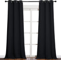 NICETOWN Blackout Curtain Panels 42 in x 90 in - Thermal Light
