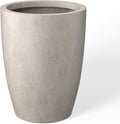Kante 18.1in Tall Round Concrete Planter - Modern Durable Pot