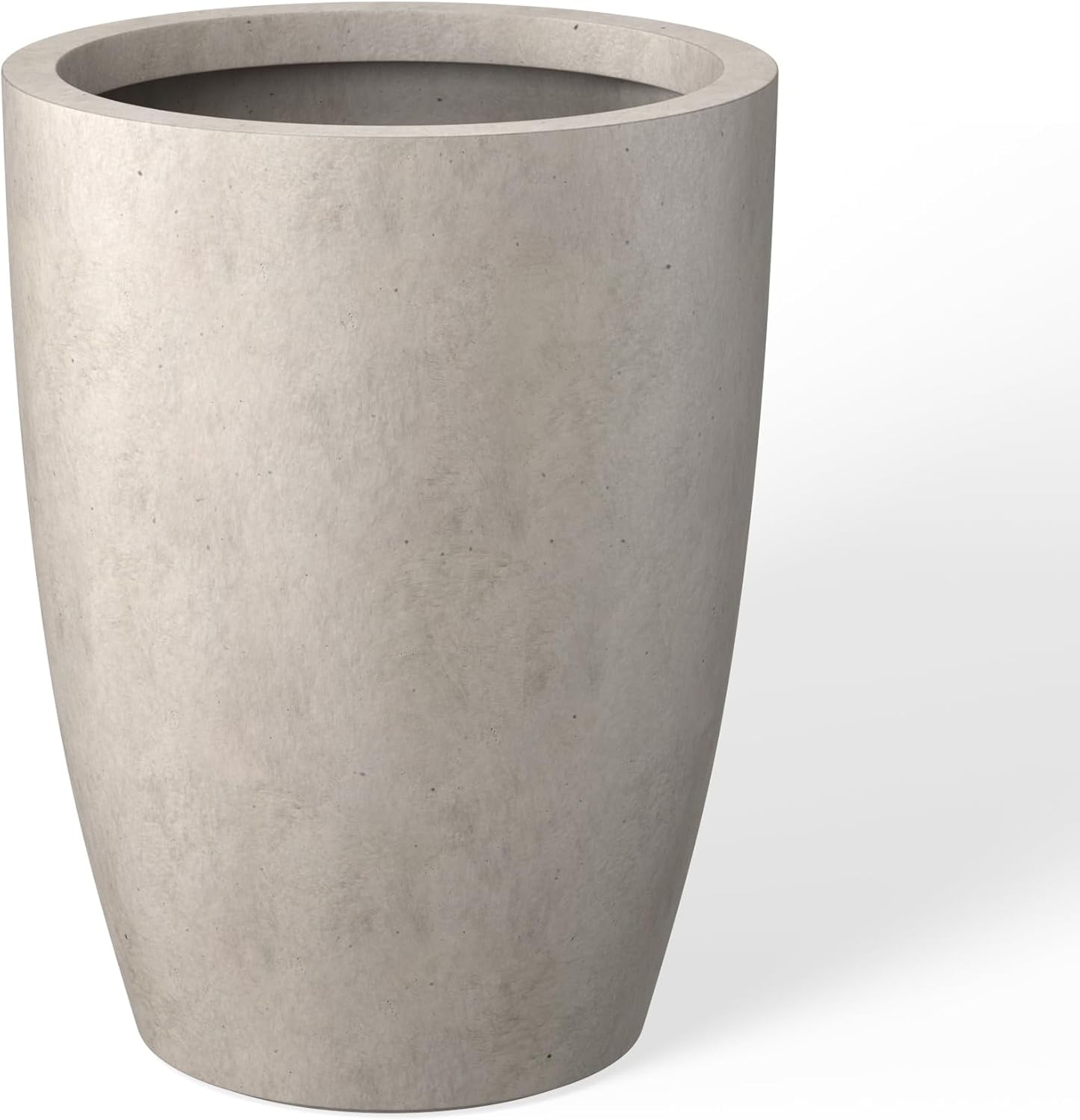 Kante 18.1 H Tall Round Concrete Planter for Indoor Outdoor Use