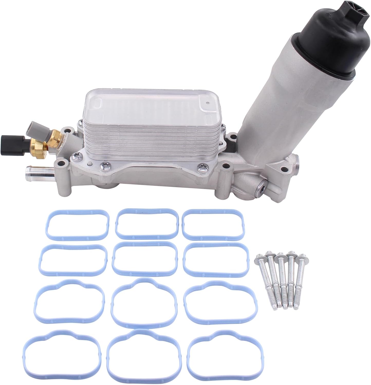 MOTOKU Upgraded Aluminum Engine Oil Cooler for Dodge Vehicles