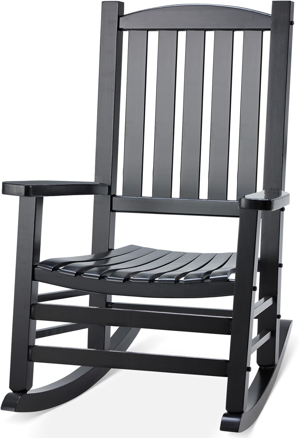 Wood Outdoor Rocking Chair for Patio, Lawn, and Garden Use