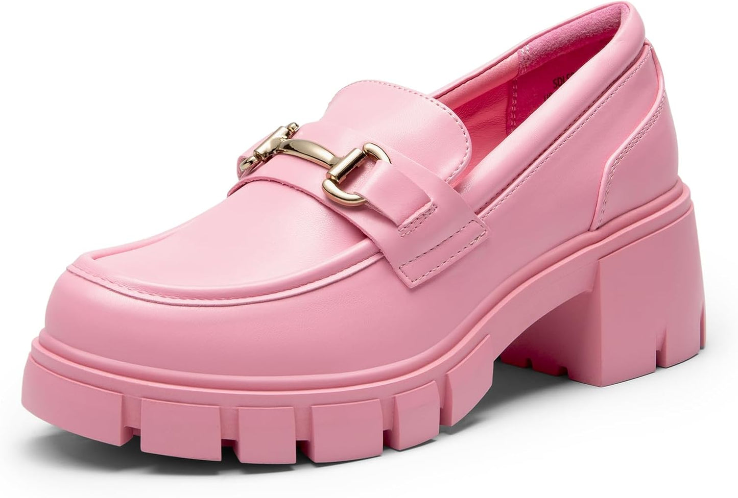 DREAM PAIRS Chunky Loafers for Women - Stylish Slip On Shoes