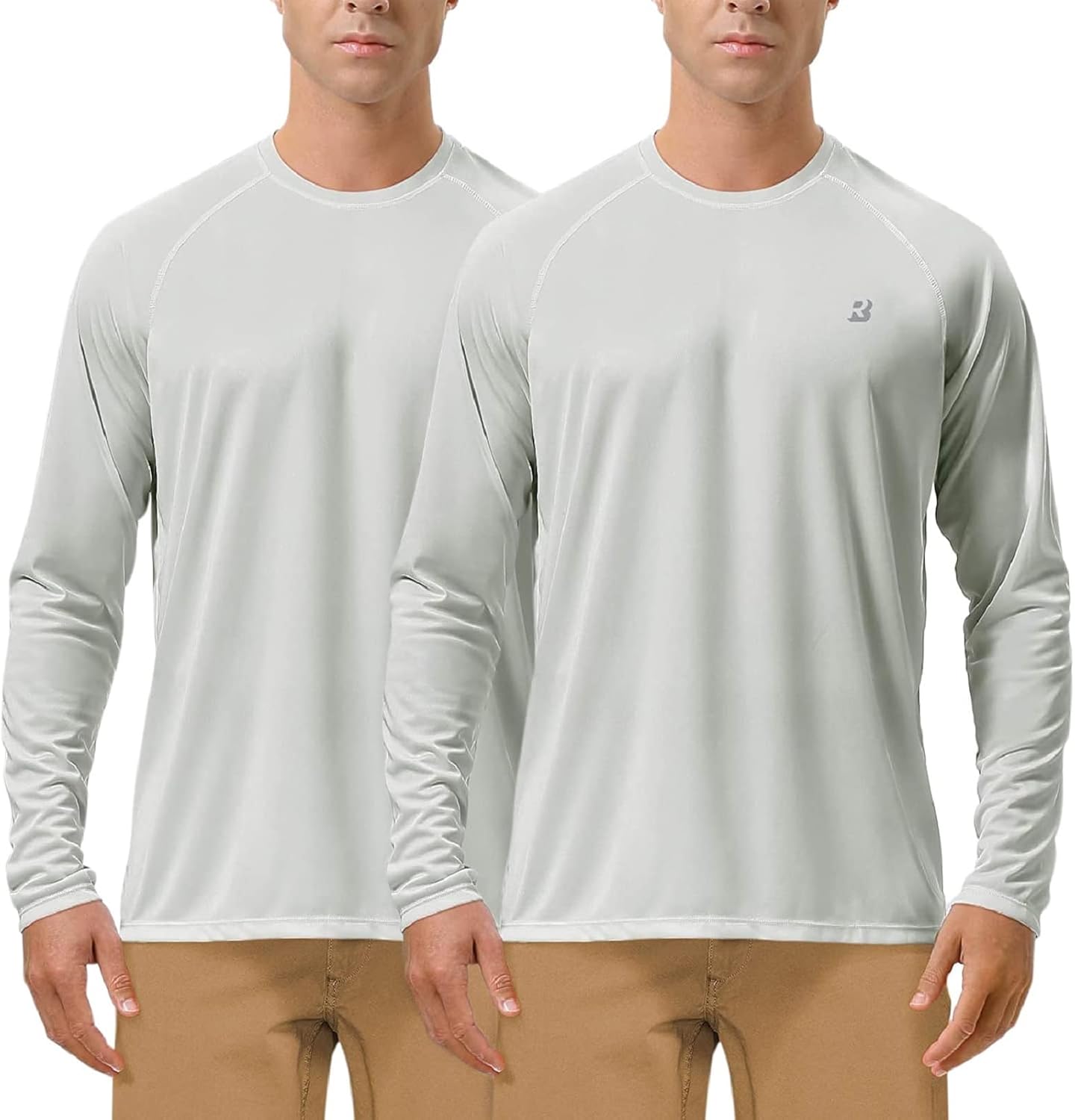 Roadbox Mens UPF 50+ UV Sun Protection Shirts for Outdoor Sports