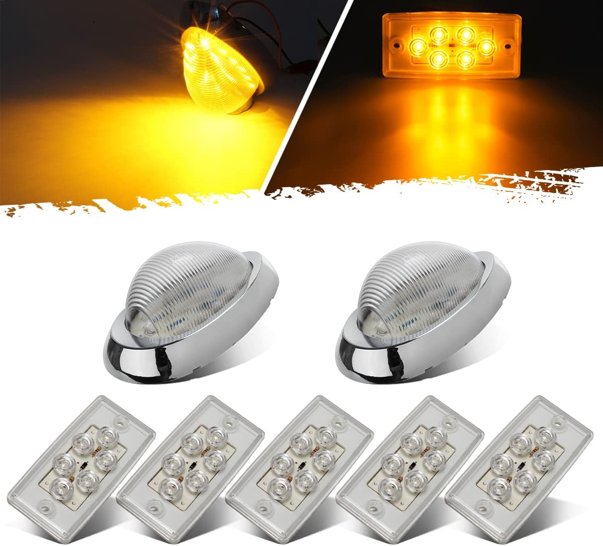 Enhance Visibility: Partsam LED Lights Kit for Freightliner