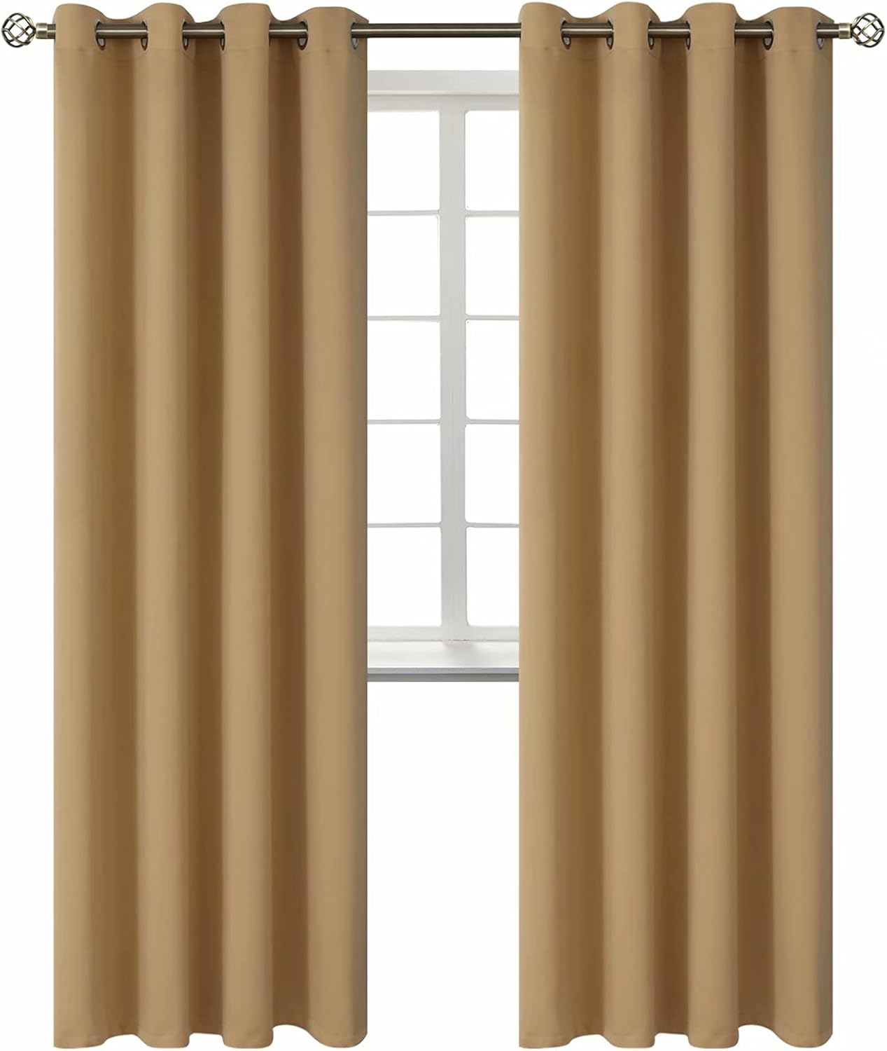 BGment Blackout Curtains for Living Room - Thermal Insulated Panels