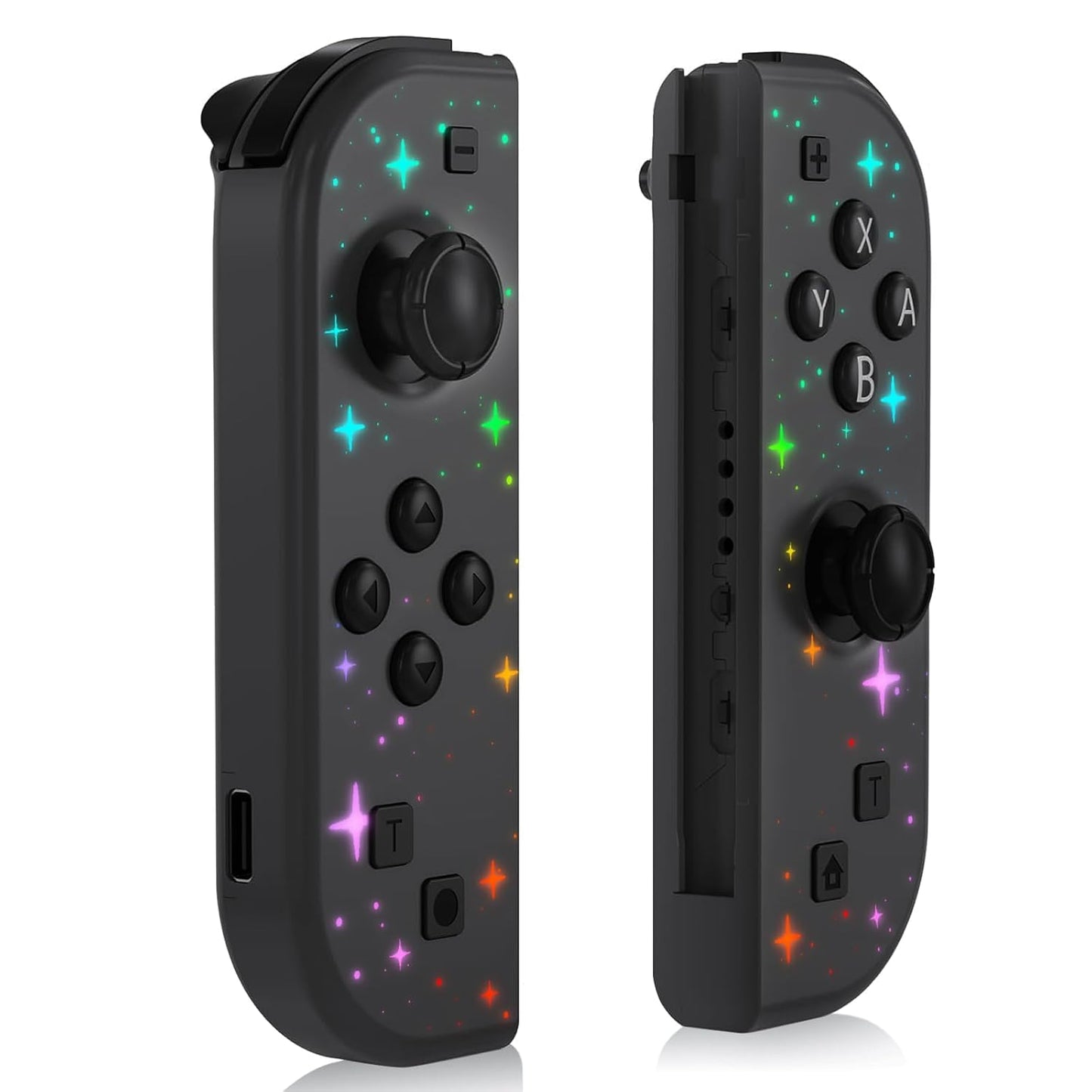 Kvkdiir Wireless Switch Controllers with Dual Vibration & Gyro