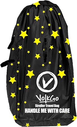 V VOLKGO Stroller Bag for Airplane Travel - Durable & Large