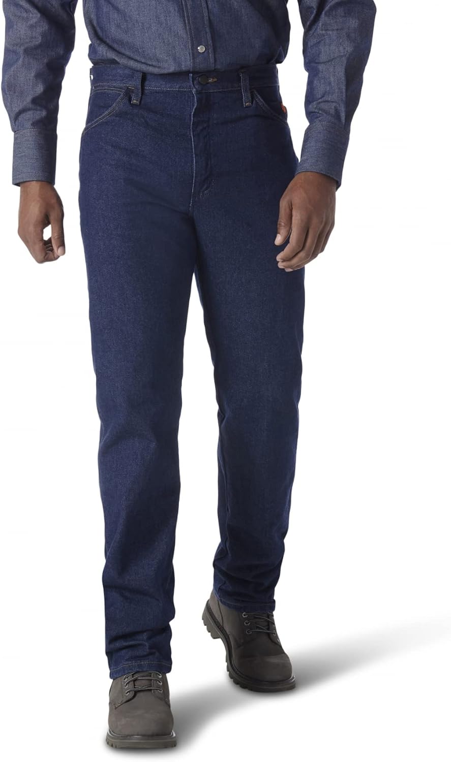 Wrangler Men's Flame Resistant Original Fit Jean for Safety