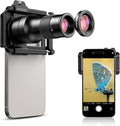 Evil eye 2 in 1 Phone Camera Lens Kit - 6X Telephoto & 150mm Macro