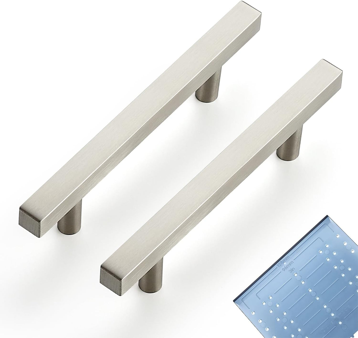 Ravinte 30 Pack 3-1/2 Inch Cabinet Pulls Brushed Nickel Style