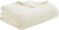 Madison Park Egyptian Cotton Summer Blanket - Lightweight Cozy Twin