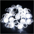 Flashing LED Jelly Rings 60 PCS - Bright Waterproof Party Favors