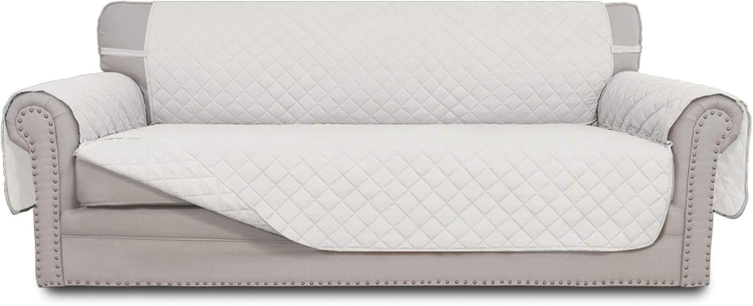 Easy-Going Reversible Oversized Couch Cover for Pet Protection