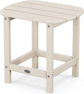 POLYWOOD South Beach 18-Inch Outdoor Side Table for Patio Relaxation