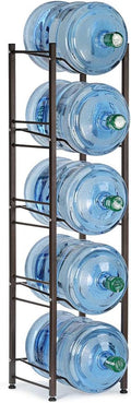 LIANTRAL 5 Gallon Water Jug Holder 5-Tier Rack - Space Saving