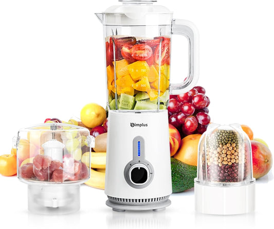 Simplus 3-in-1 Blender & Food Processor ~ High-Speed Multi-Tool