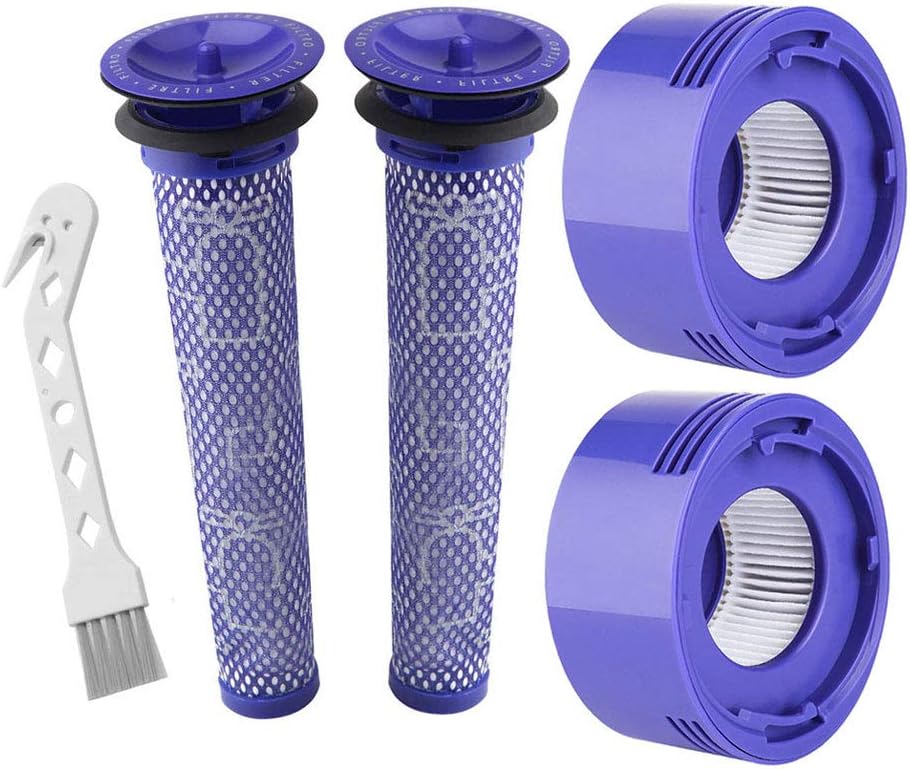 Lemige 4 Replacement Filters for Dyson V7/V8