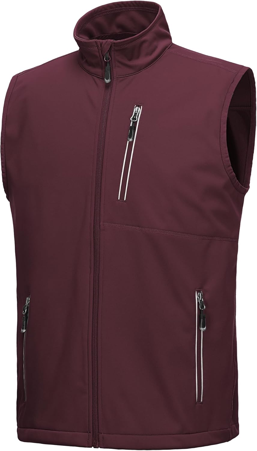 33,000ft Men's Windproof Lightweight Golf Vest for Outdoor Sports