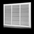 18x12 Return Air Grille Vent Cover - Flat Steel Return Air Grill