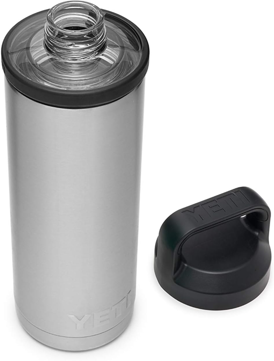 YETI Rambler 18 oz Bottle with Leakproof Chug Cap for All Drinks
