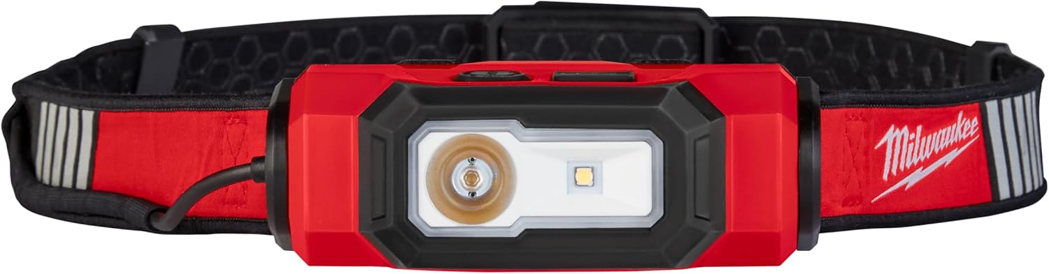 Milwaukee Electric USB Rechargeable Hard Hat Light with 600-Lumens