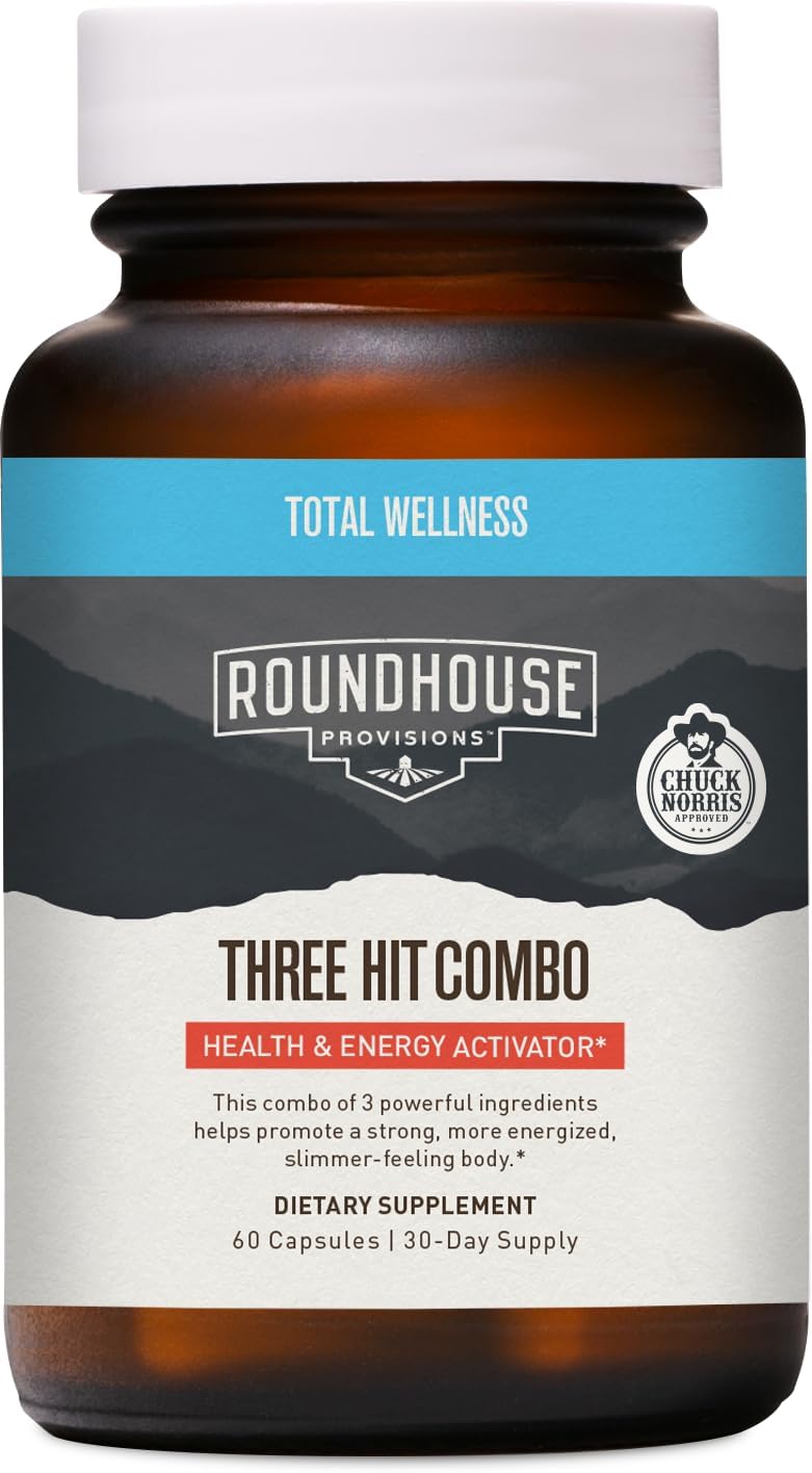 ROUNDHOUSE PROVISION Three Hit Combo for Fat Burning & Energy