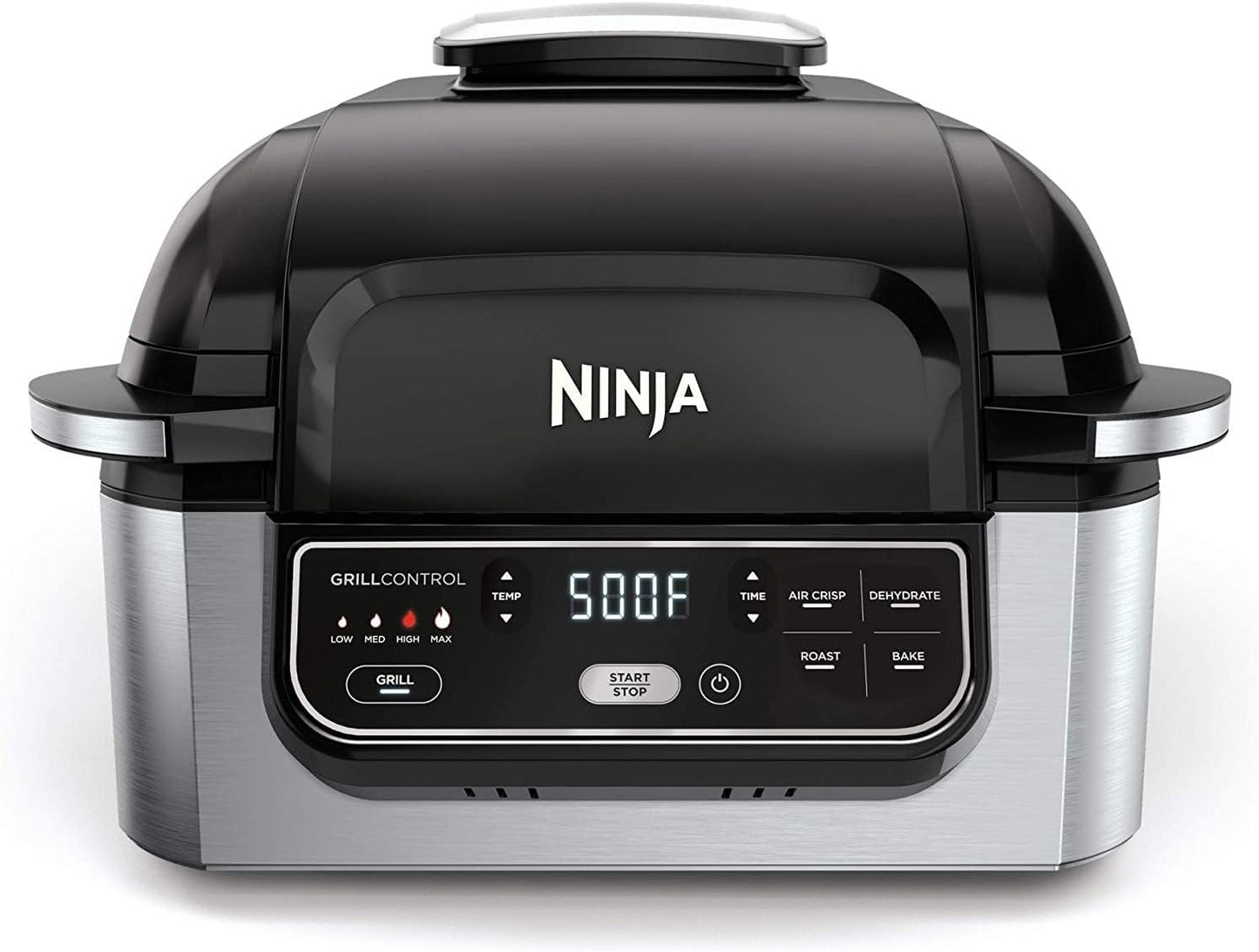 Ninja AG301 5-in-1 Indoor Grill - Air Fry & Dehydrate with Ease