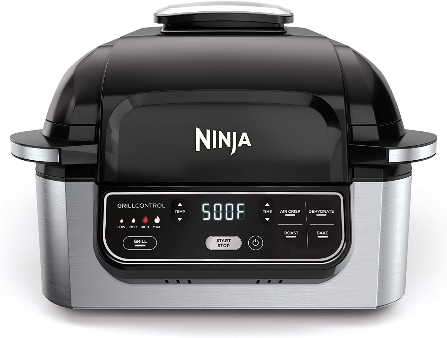 Ninja AG301 5-in-1 Indoor Grill - Air Fry & Dehydrate with Ease