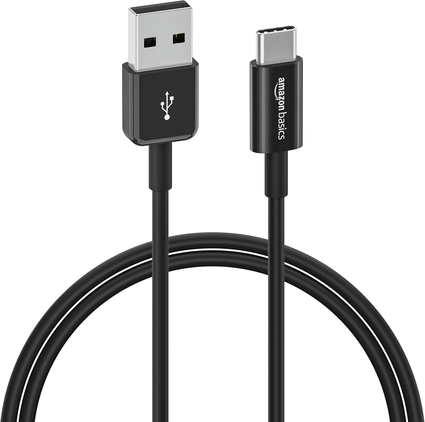 USB-C to USB-A 2.0 Male Cable - 24 Pack of 5, 120 Count