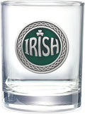 Heritage Pewter Irish Double Old Fashion Glass 14 OZ - Timeless Pewter