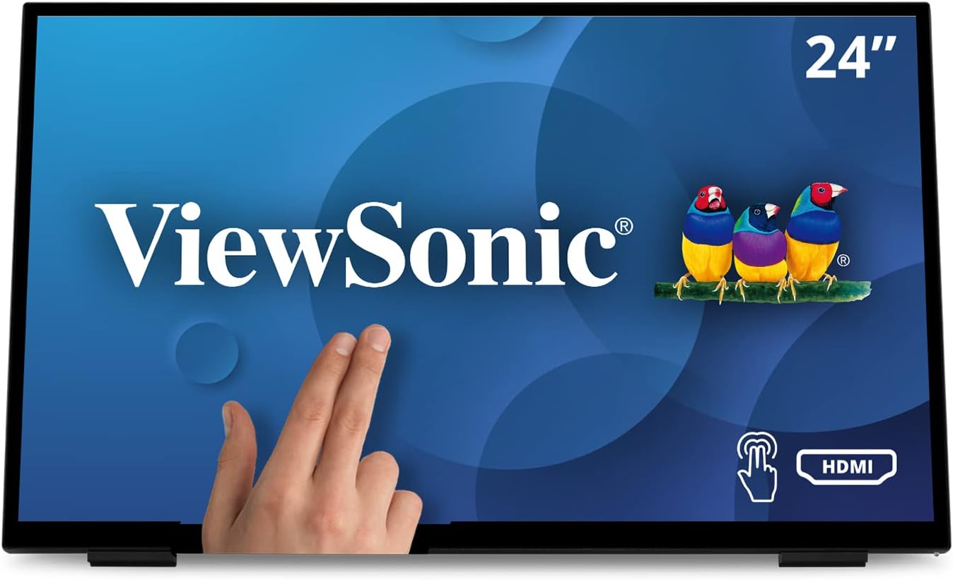 Touch Screen Monitor with Advanced Ergonomics