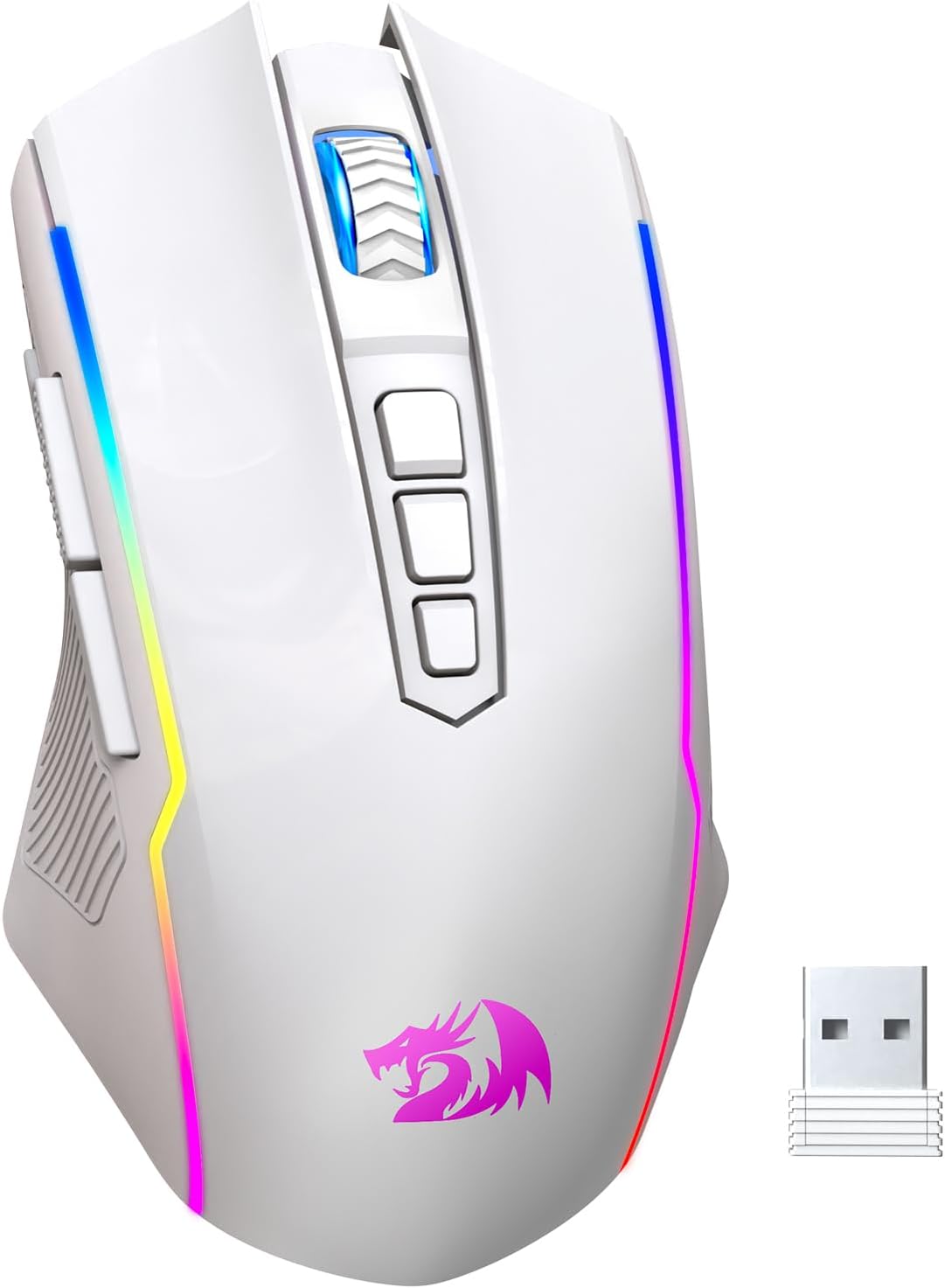Redragon Wireless Gaming Mouse: Tri-Mode 10000 DPI RGB