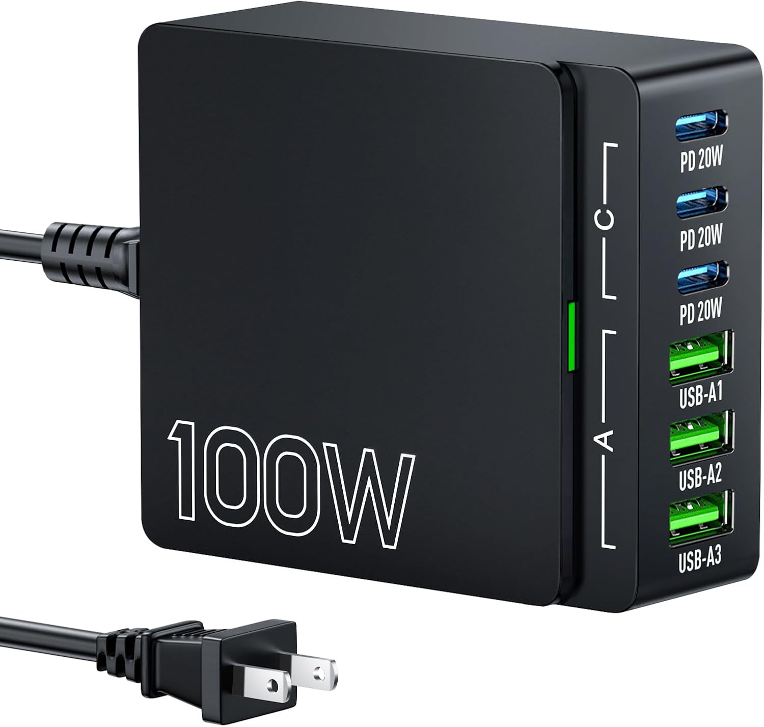 Fast Charge 6-Port USB C Hub