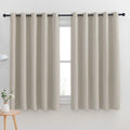 Thermal Insulated Blackout Curtains for Bedroom - Room Darkening Set