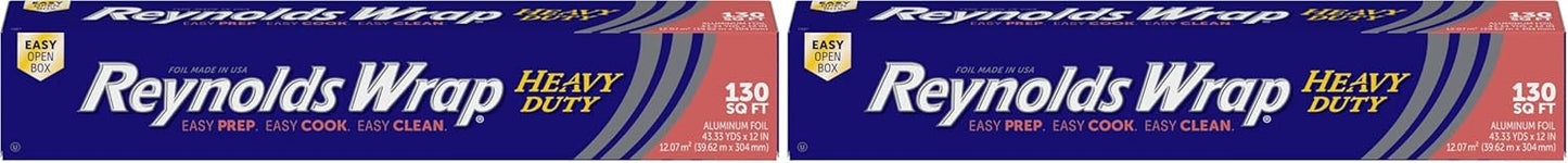 Reynolds Wrap Heavy Duty Aluminum Foil for Cooking and Storing