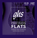 GHS Precision Flatwound Bass Strings 4-String Medium Scale - Smooth