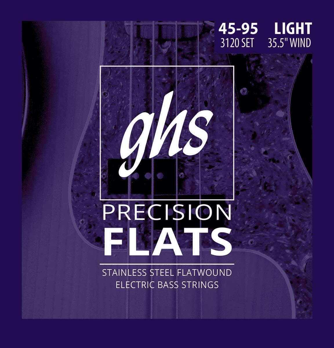GHS Strings Medium Scale 4-String Bass Precision Flats Review