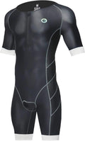 Triathlon Suits Mens One-Piece Sleeveless Trisuits for Athletes
