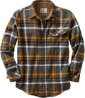Legendary Whitetails Men's Flannel Shirt Long Sleeve (Style DMJY)