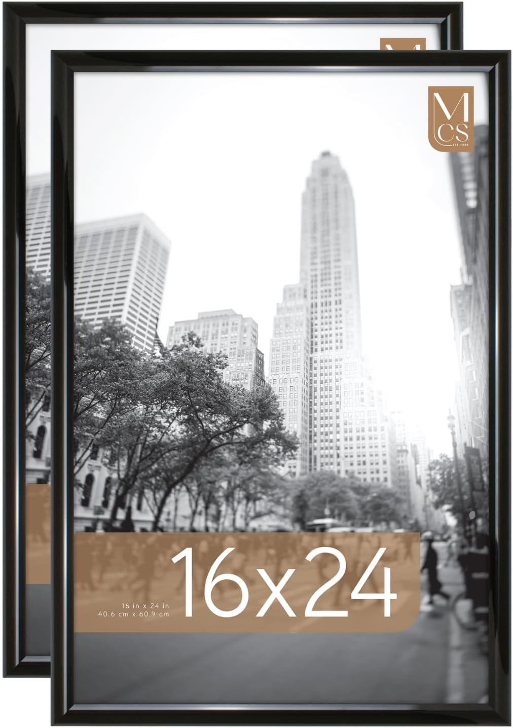 MCS Trendsetter 16x24 Poster Frame Set for Modern Wall Decor