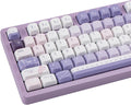 PBT Keycaps 150 Keys Purple FOA Profile Keycap Set - Durable