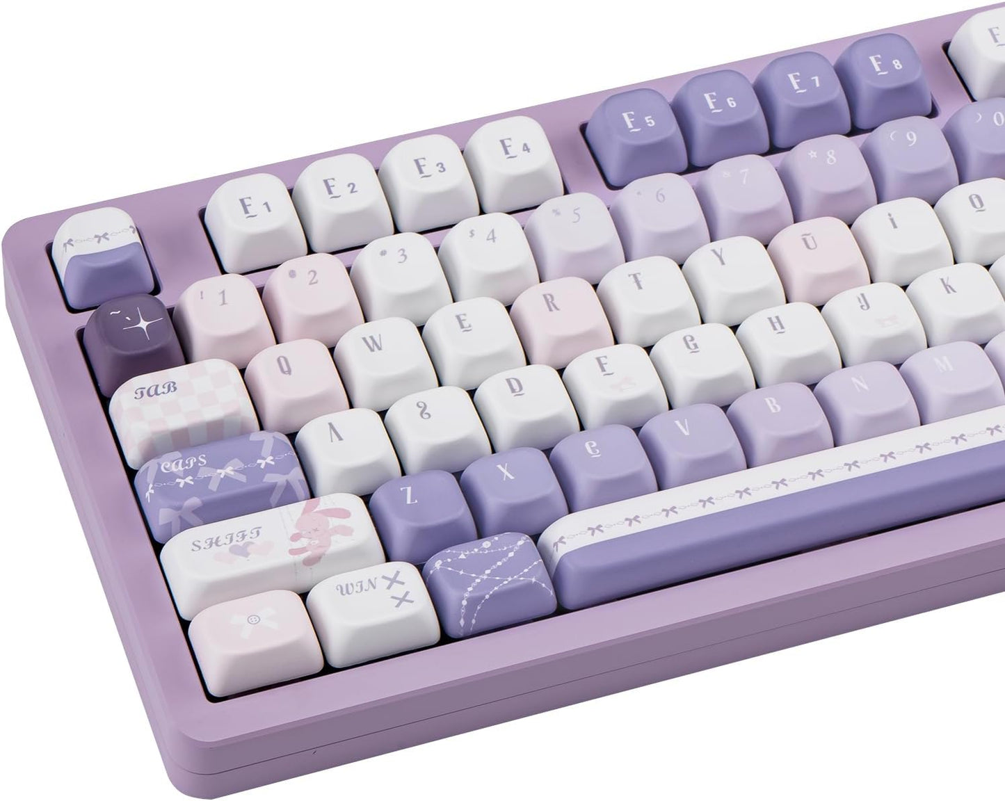 PBT Keycaps 150 Keys Dye-Sublimation Cute Keycap Set Review
