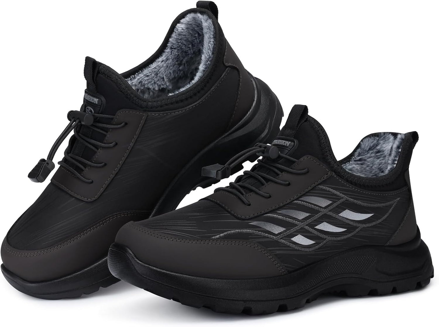 Warm and Cozy Winter Snow Boots for Women: Slip-On Comfort