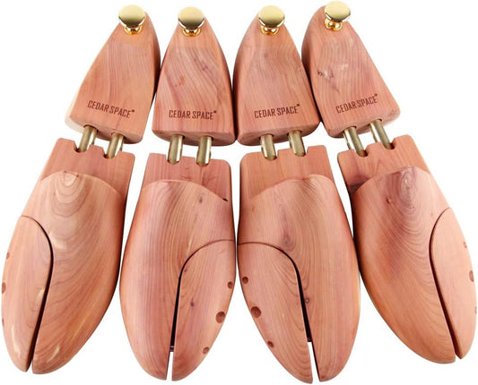 Cedar Shoe Trees for Men, Perfect Fit for Sizes 7.5-14