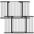 Baby Gate 2-Pack 29.7-54.2 in Auto Close Safety Gate - Wide Fit